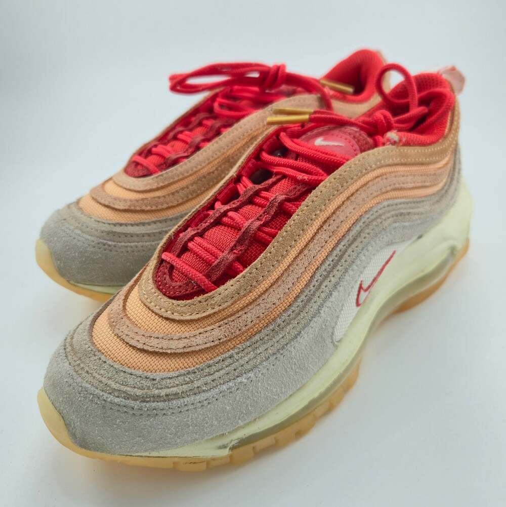 Nike Air Max 97 Sisterhood Women's Size 6.5 DM8943-700 Orange Cashmere Rattan